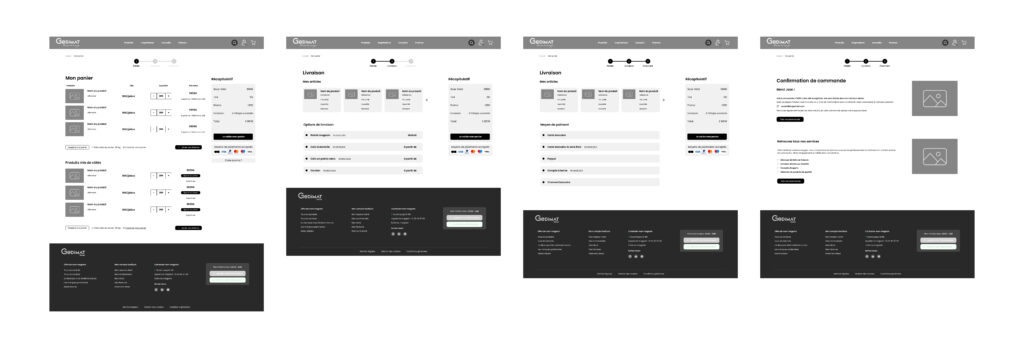 wireframe tunnel de commande